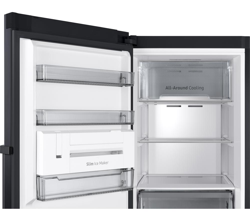SAMSUNG Bespoke SpaceMax RZ32C7BDEB1/EU Tall Freezer - Black Stainless image number 10 of 11