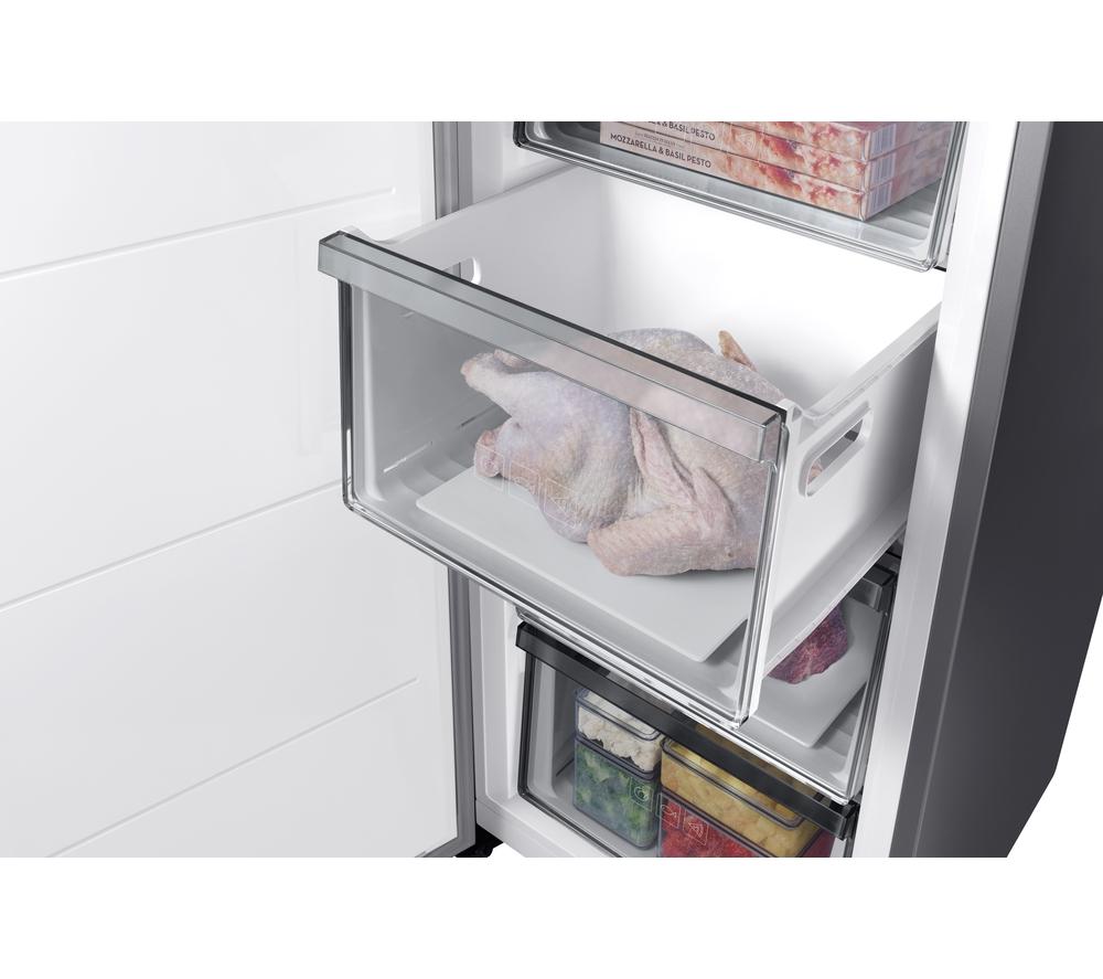 SAMSUNG Bespoke SpaceMax RZ32C7BDES9/EU Tall Freezer - Refined Inox image number 4 of 10
