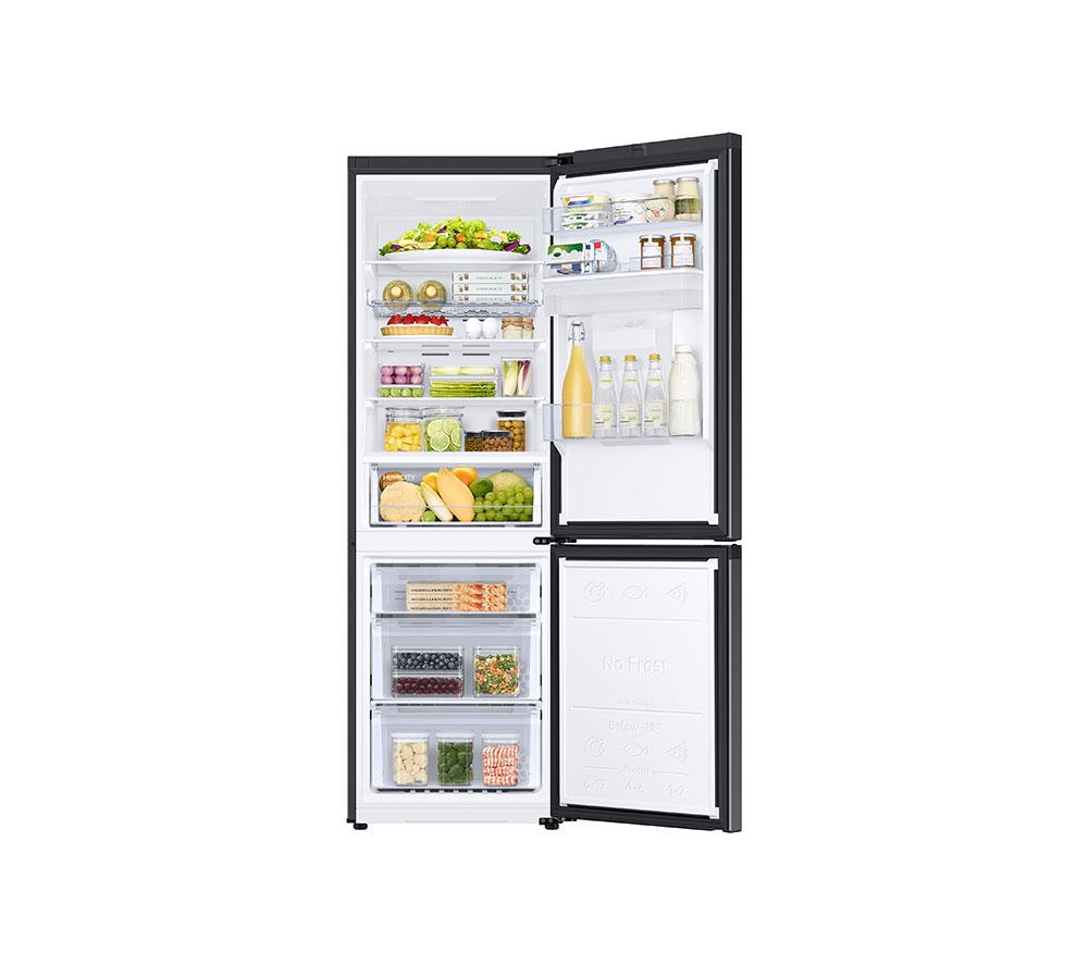 SAMSUNG Series 6 SpaceMax RB34C632EBN/EU Smart 65/35 Fridge Freezer - Black image number 2 of 12