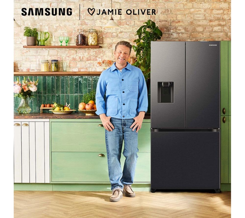 SAMSUNG Series 7 SpaceMax RF50C532EB1/EU Smart Fridge Freezer - Matte Stainless image number 9 of 12