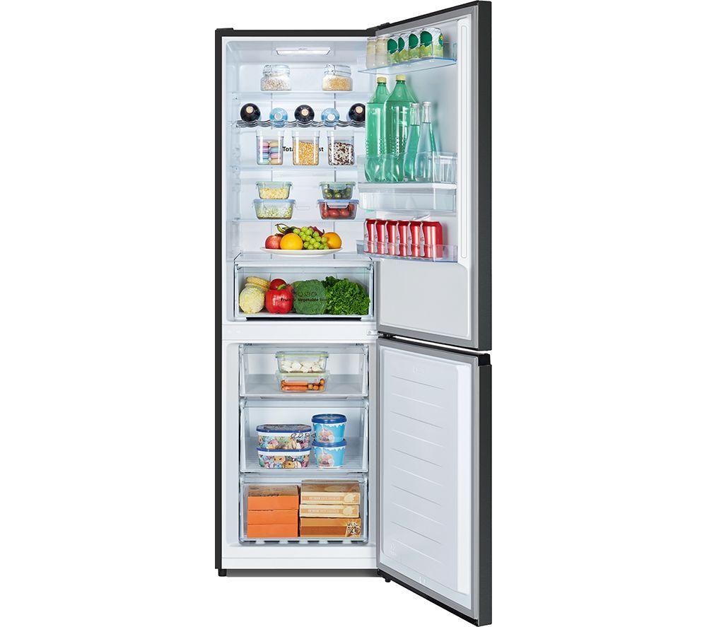HISENSE RB395N4WFE 60/40 Fridge Freezer - Black image number 2 of 6