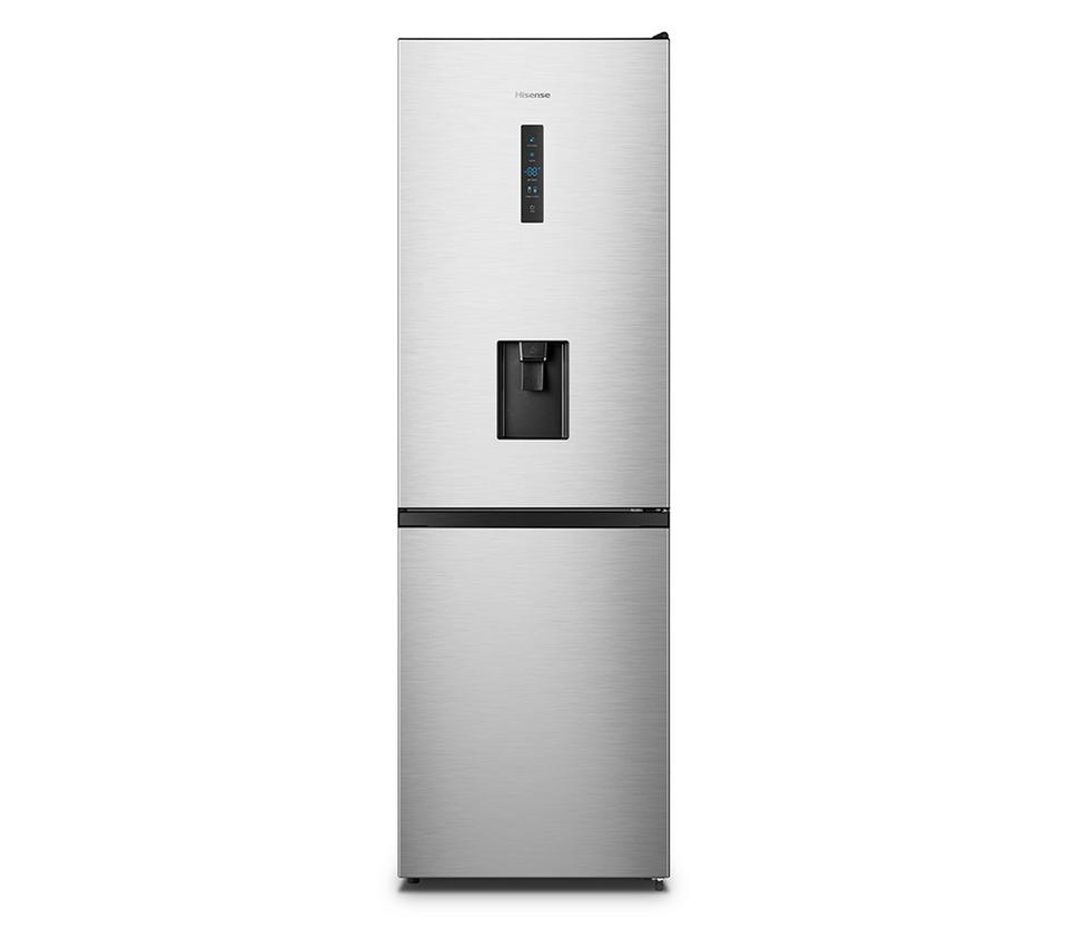 HISENSE RB395N4WCE 60/40 Fridge Freezer - Stainless Steel