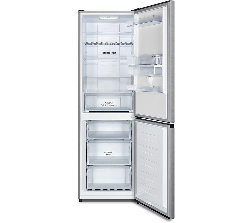 HISENSE RB395N4WCE 60/40 Fridge Freezer - Stainless Steel image number 3 of 6