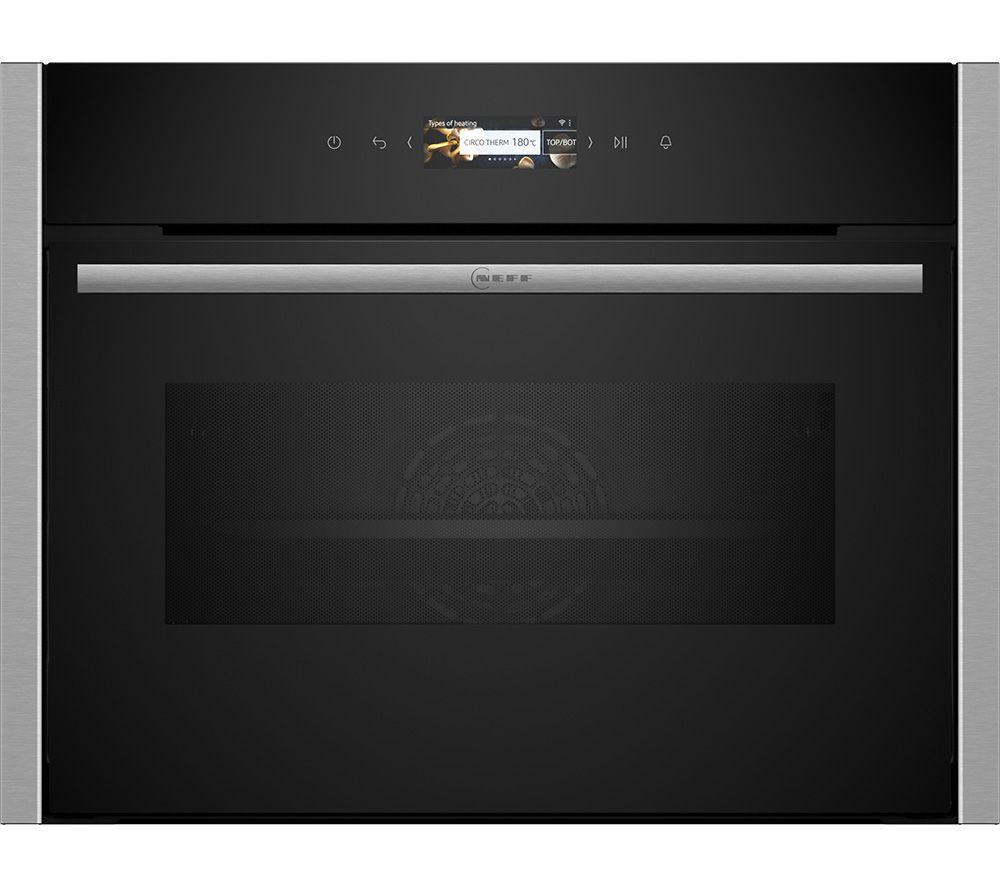 NEFF N70 C24MR21N0B Built-in Combination Microwave - Stainless Steel, Stainless Steel