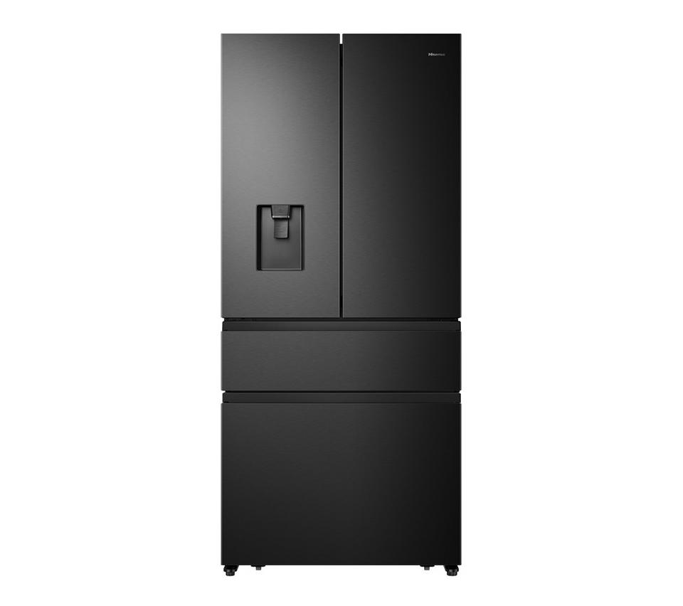 HISENSE PureFlat RF540N4WFE Fridge Freezer - Black Stainless Steel