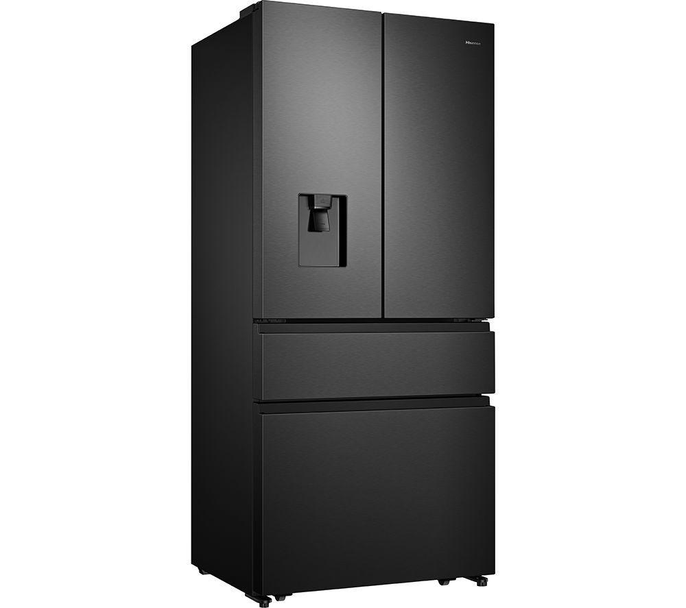 HISENSE PureFlat RF540N4WFE Fridge Freezer - Black Stainless Steel image number 12 of 13