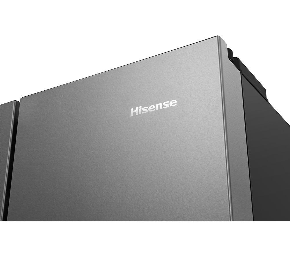 HISENSE PureFlat RF540N4WIE Fridge Freezer - Stainless Steel image number 6 of 8