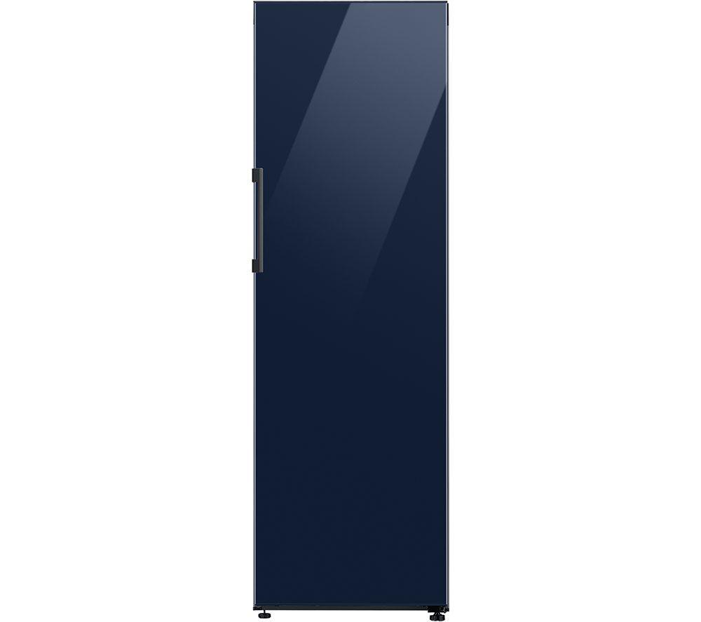 SAMSUNG Bespoke SpaceMax RR39C76K341/EU Smart Tall Fridge - Glam Navy, Blue