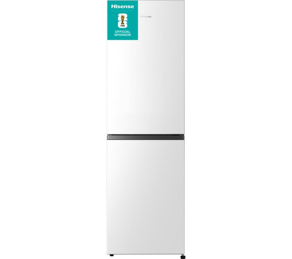 HISENSE RB327N4AWD 50/50 Fridge Freezer - White, White