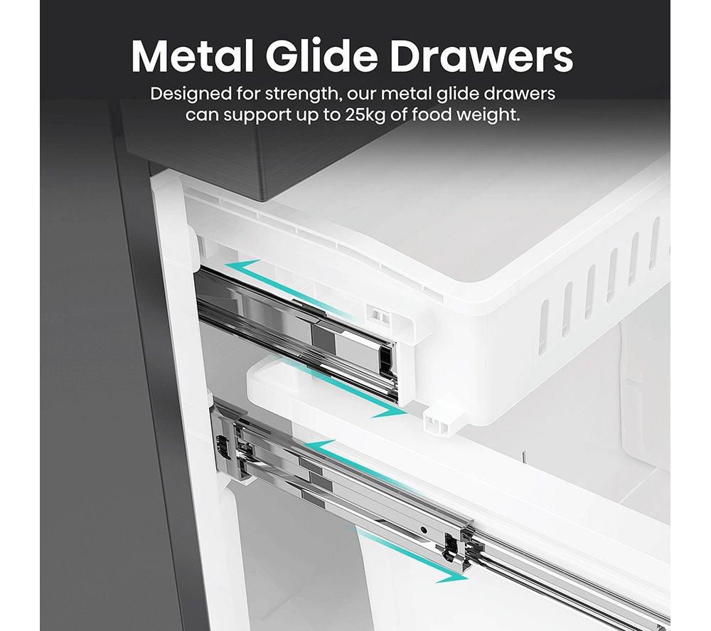 HISENSE PureFlat RF749N4SWSE Smart Fridge Freezer - Stainless Steel image number 9 of 18