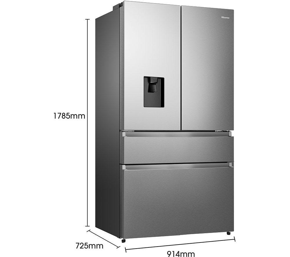 HISENSE PureFlat RF749N4SWSE Smart Fridge Freezer - Stainless Steel image number 17 of 18