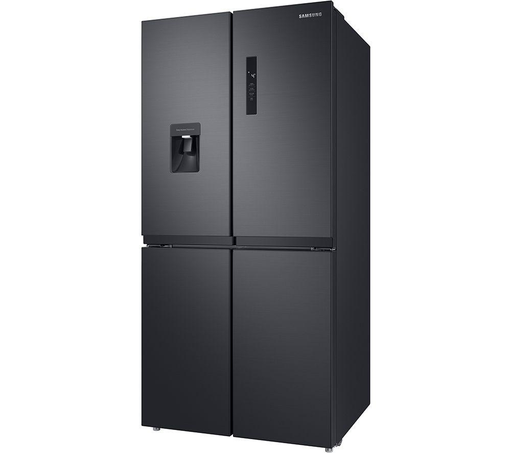 SAMSUNG RF48A401EB4/EU Fridge Freezer - Black, Black