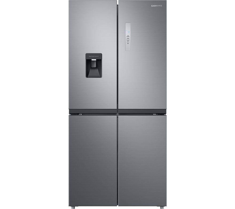 SAMSUNG Twin Cooling Plus RF48A401EM9EU Fridge Freezer - Gentle Silver Matt Black