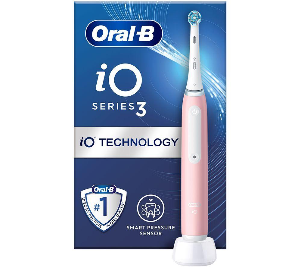 ORAL B iO 3 Electric Toothbrush - Blush Pink