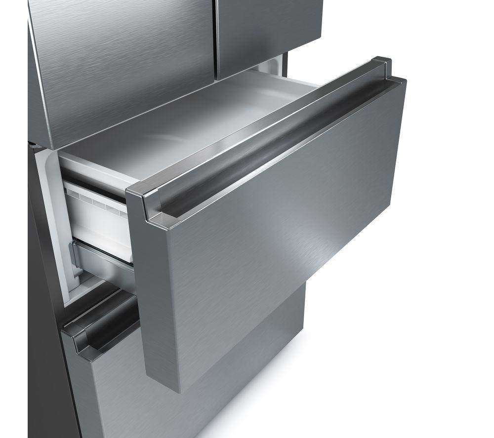 HISENSE PureFlat Slim RF632N4WIE Fridge Freezer - Stainless Steel image number 14 of 26