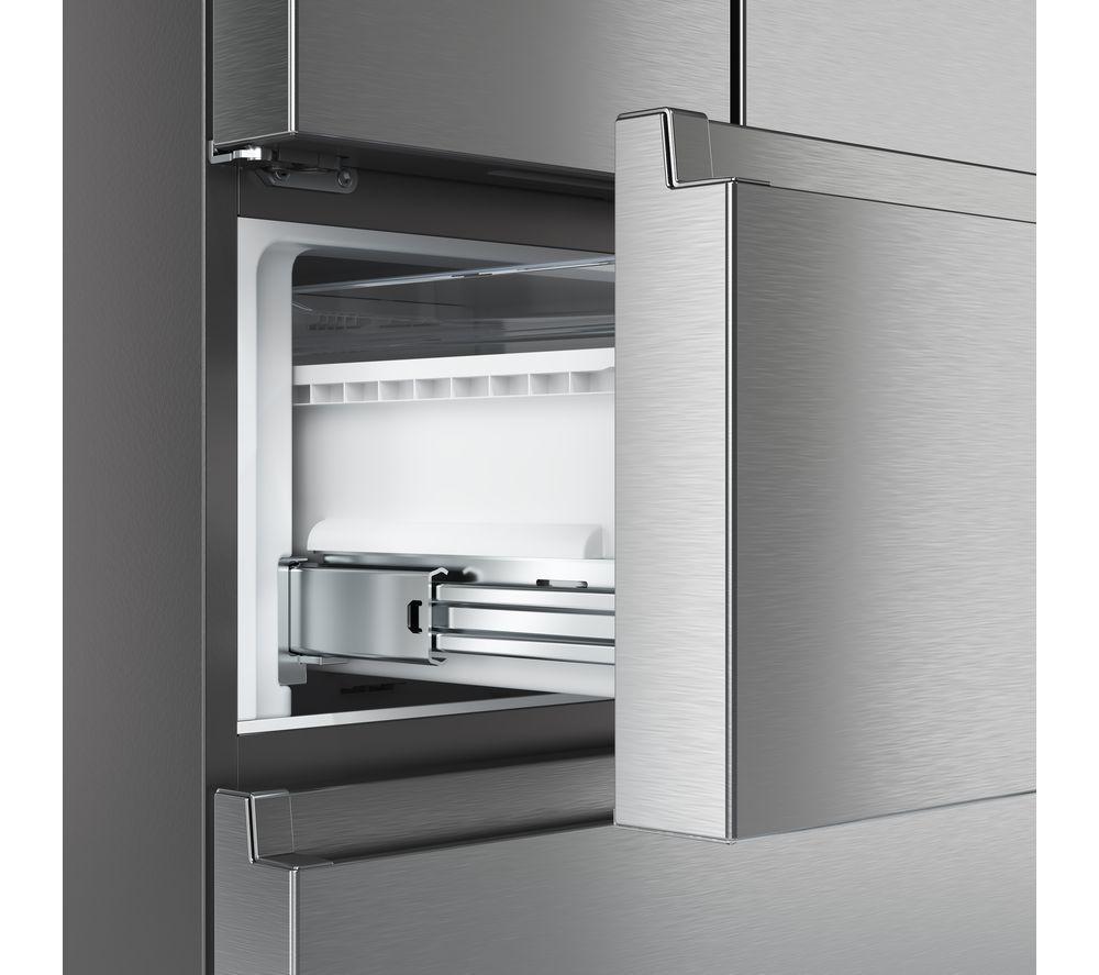 HISENSE PureFlat Slim RF632N4WIE Fridge Freezer - Stainless Steel image number 15 of 26