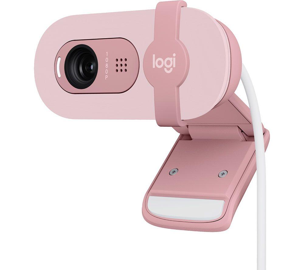 LOGITECH Brio 100 Full HD Webcam - Rose