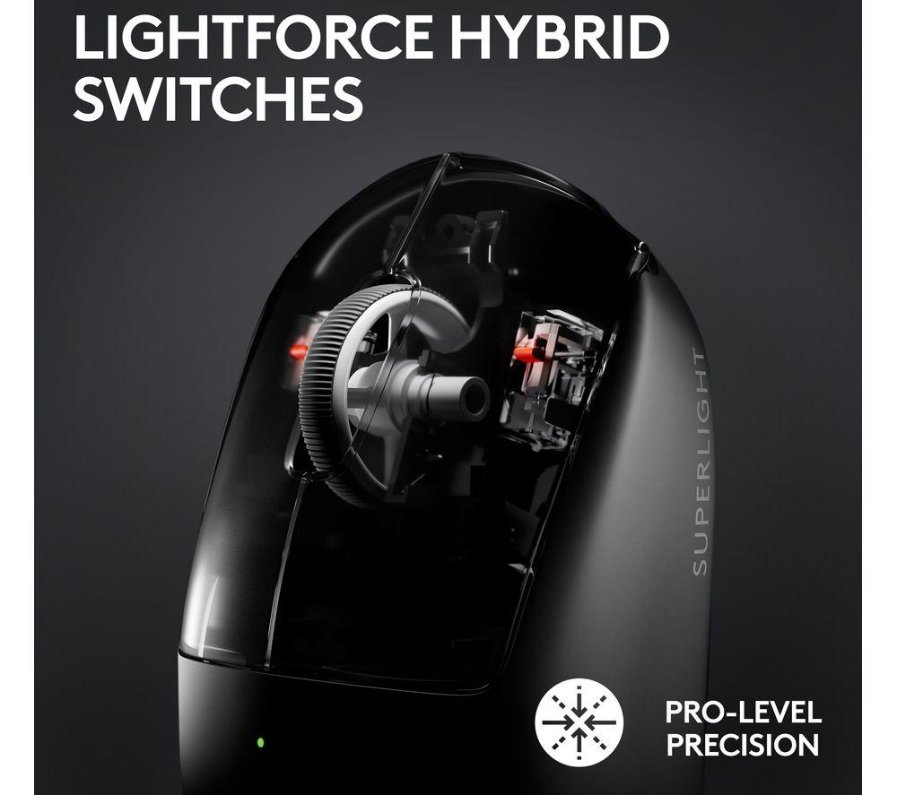 Logitech g pro x superlight online black