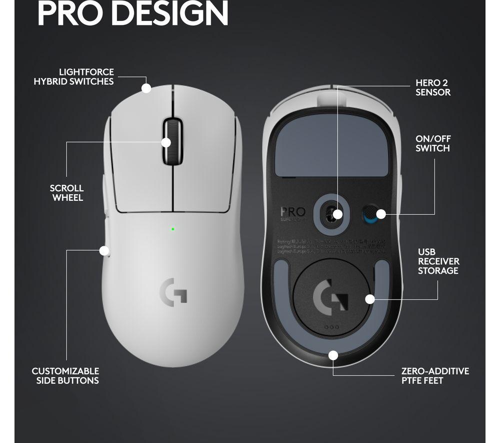 Buy LOGITECH PRO X Superlight 2 Wireless Optical Gaming Mouse