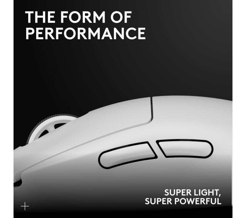 LOGITECH PRO X Superlight 2 Wireless Optical Gaming Mouse - White image number 25 of 36