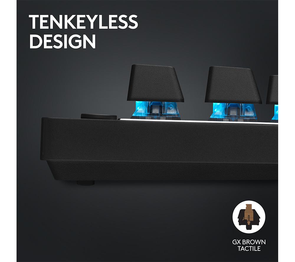 LOGITECH G Pro X TKL LIGHTSPEED Wireless Gaming Keyboard - Black image number 4 of 9