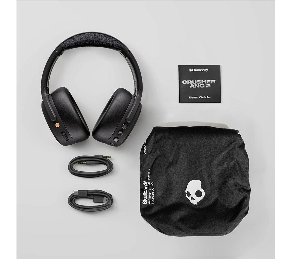 SKULLCANDY Crusher ANC 2 Wireless Bluetooth Noise-Cancelling Headphones - Bone image number 6 of 10