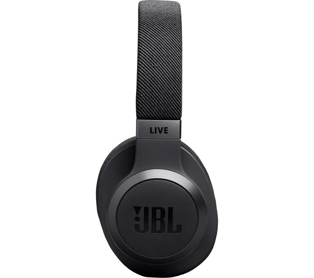 JBL Live 770NC Wireless Bluetooth Noise-Cancelling Headphones - Black image number 6 of 9