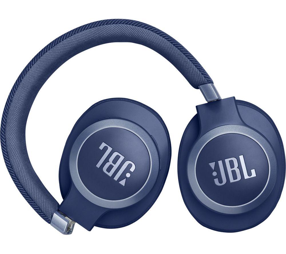 JBL Live 770NC Wireless Bluetooth Noise-Cancelling Headphones - Blue image number 6 of 10