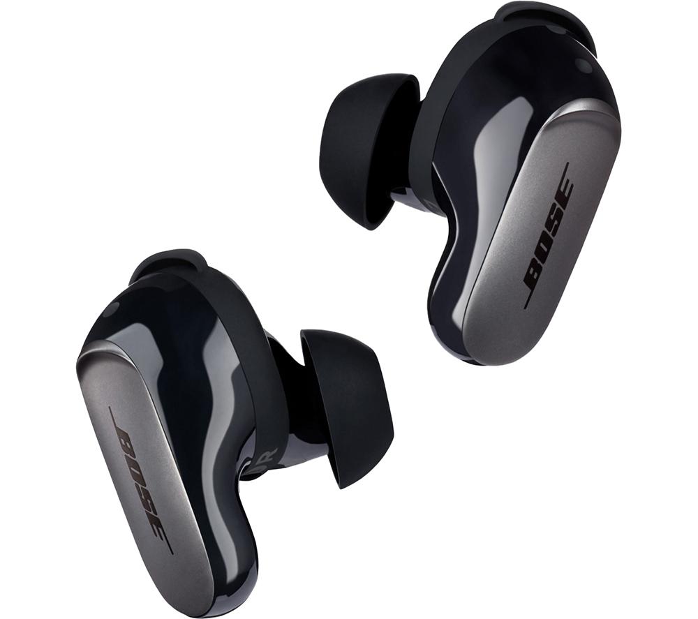 BOSE QuietComfort Ultra Wireless Bluetooth Noise-Cancelling Earbuds - Black, Black