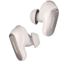 BOSE QuietComfort Ultra Wireless Bluetooth Noise-Cancelling Earbuds - White Smoke