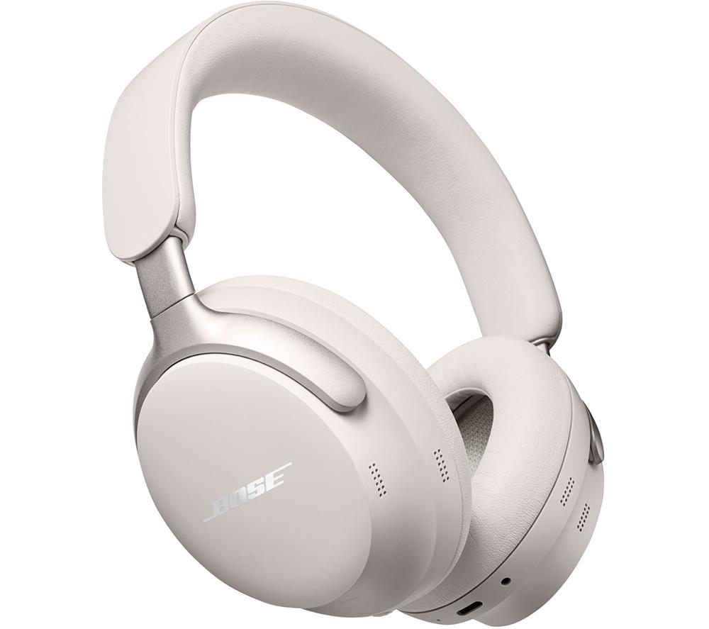 BOSE QuietComfort Ultra Wireless Bluetooth Noise-Cancelling Headphones - White, Black