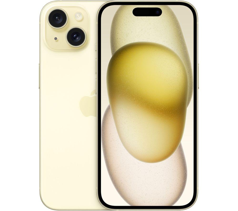 APPLE iPhone 15 - 256 GB, Yellow