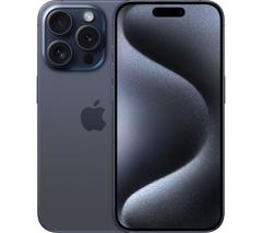 APPLE iPhone 15 Pro - 1 TB, Blue Titanium