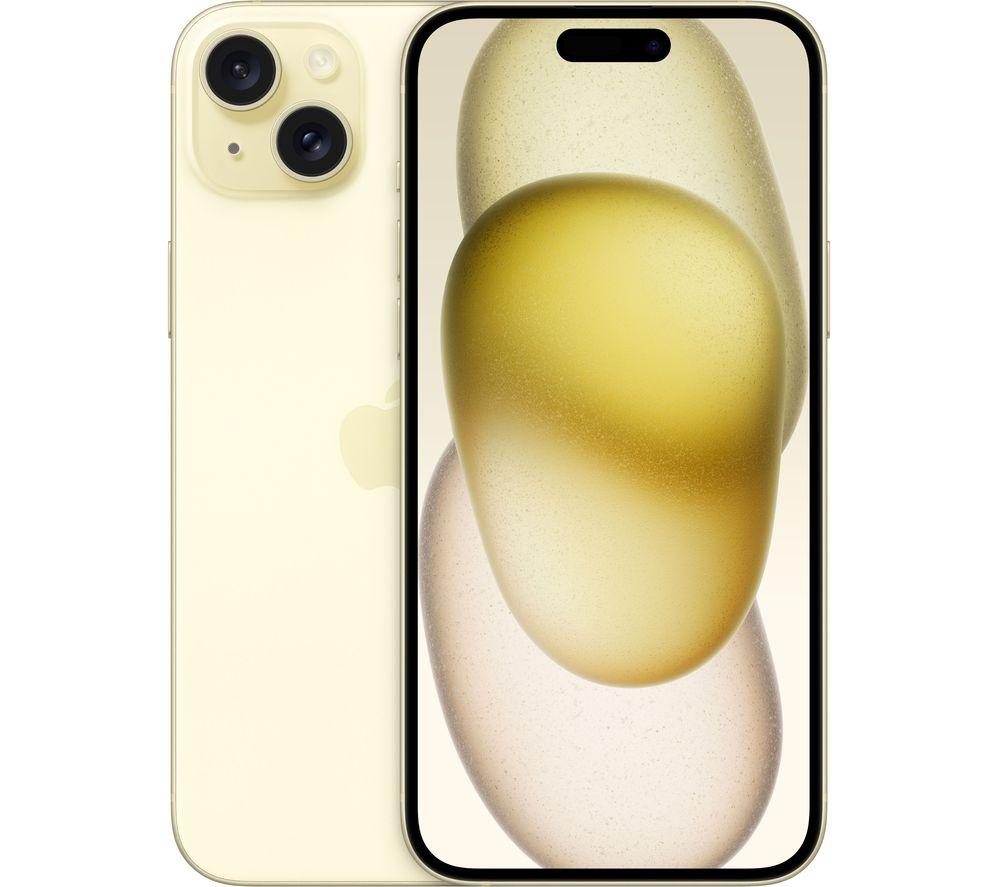 APPLE iPhone 15 Plus - 512 GB, Yellow, Yellow