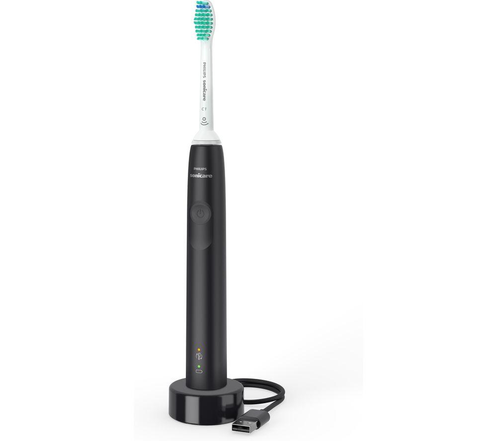 PHILIPS Sonicare 3100 HX3671/14 Electric Toothbrush - Black image number 2 of 3