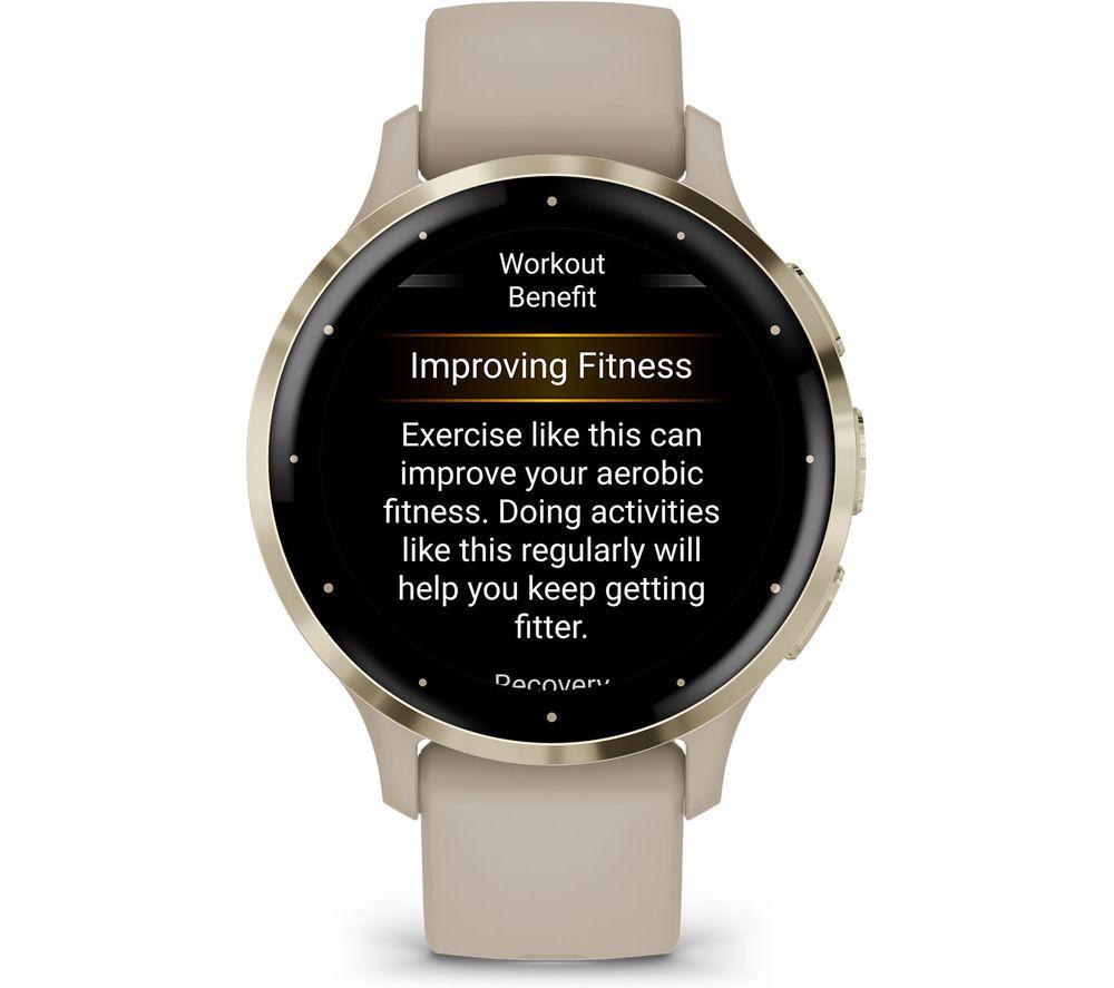 GARMIN Venu 3S - Soft Gold & French Grey - image 6