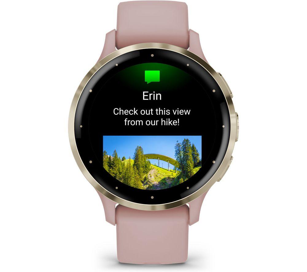 Garmin vivoactive music rose gold sale