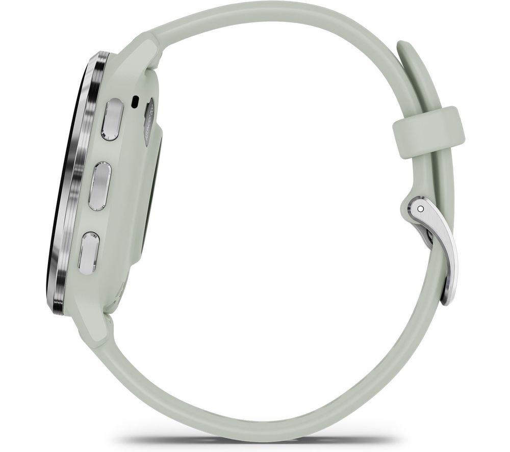 GARMIN Venu 3S - Silver & Sage Grey image number 8 of 11