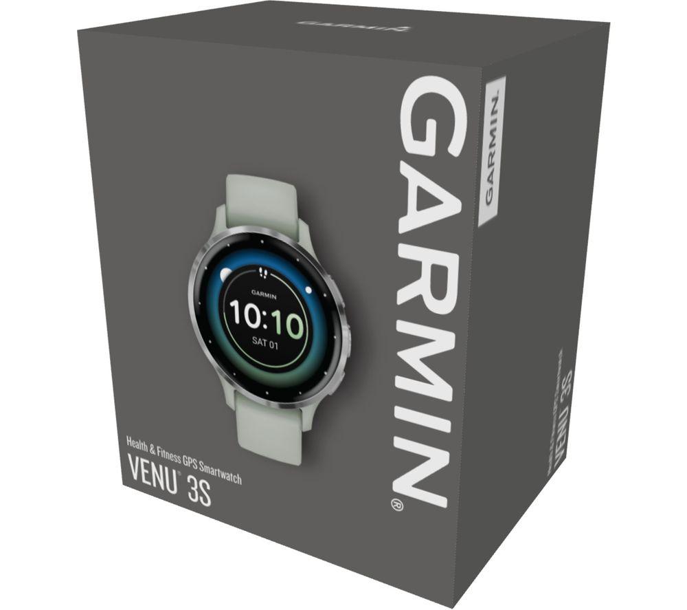 GARMIN Venu 3S - Silver & Sage Grey image number 11 of 11