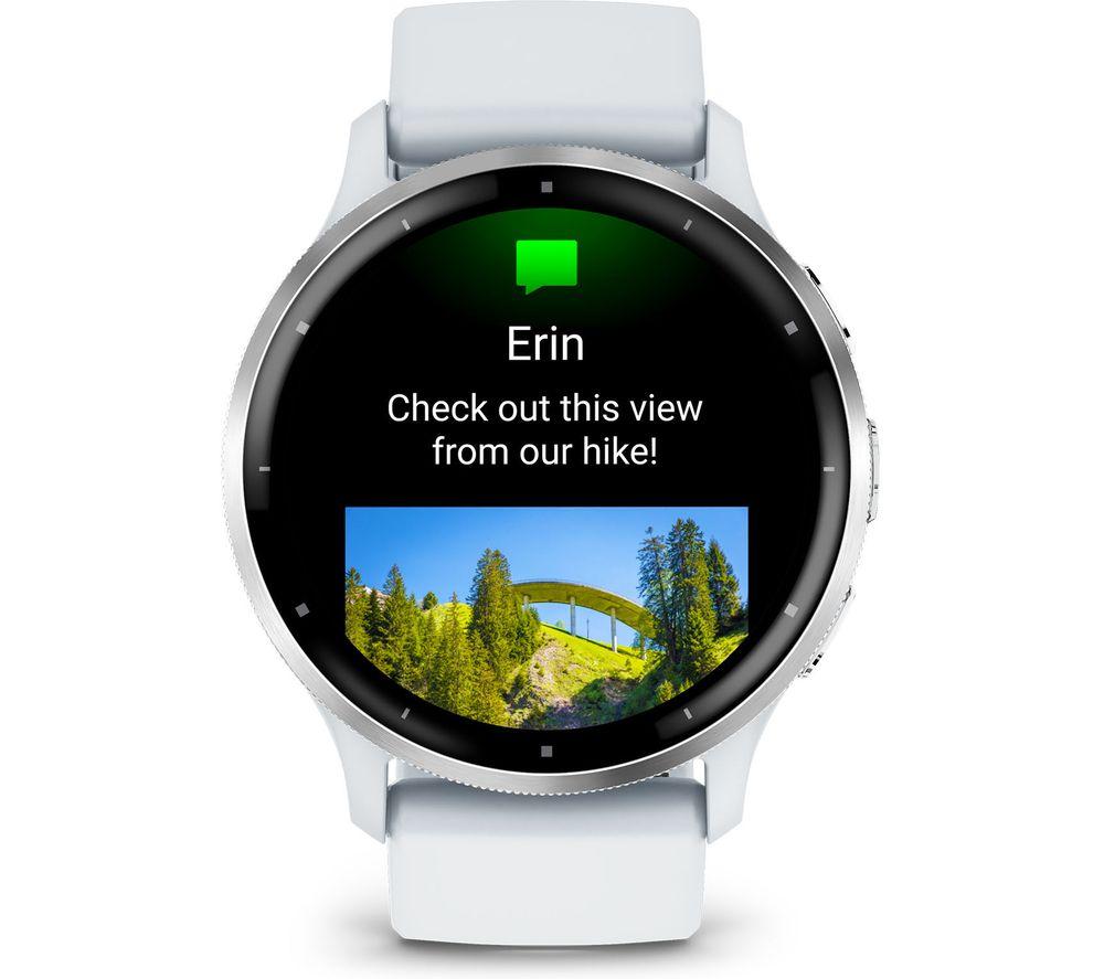 GARMIN Venu 3 - Silver & Whitestone image number 5 of 11