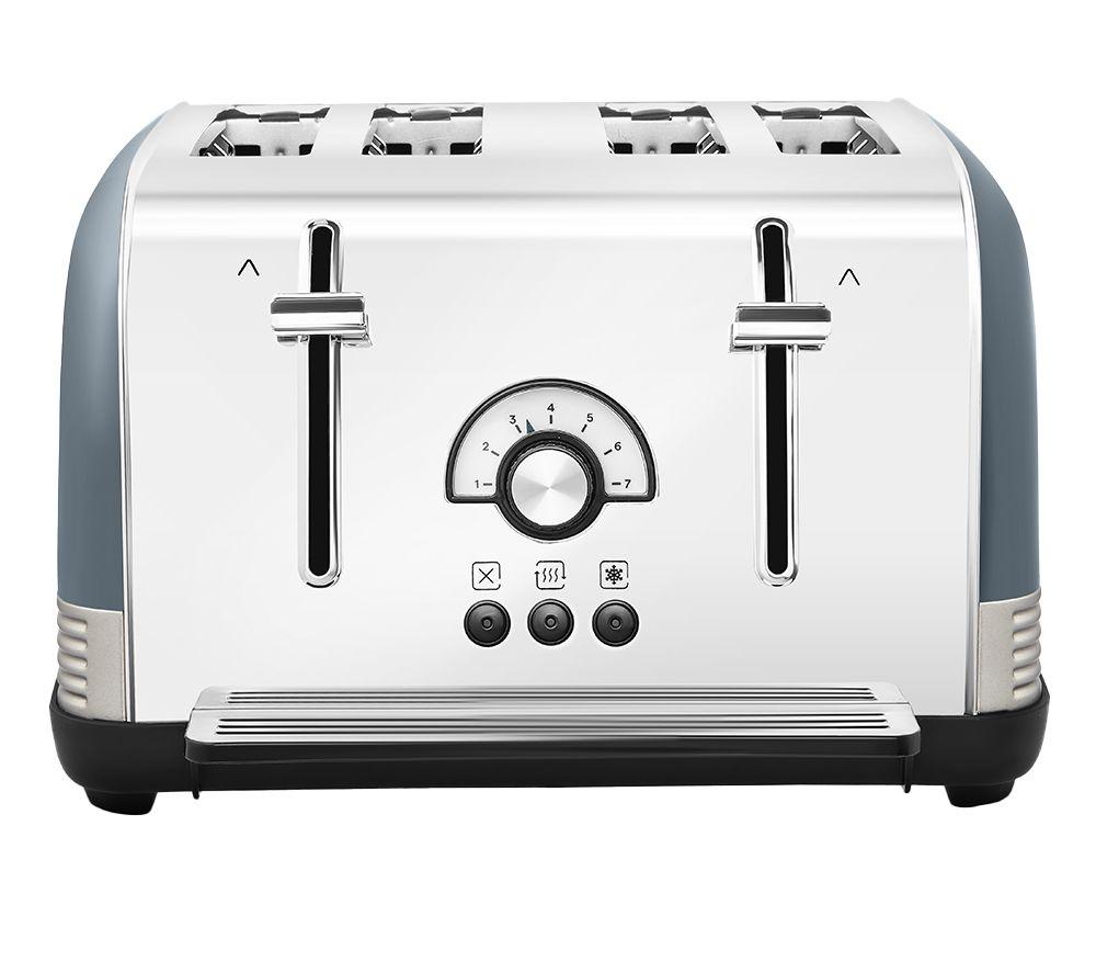 MORPHY RICHARDS Venture Retro 240335 4-Slice Toaster - Basalt image number 3 of 8