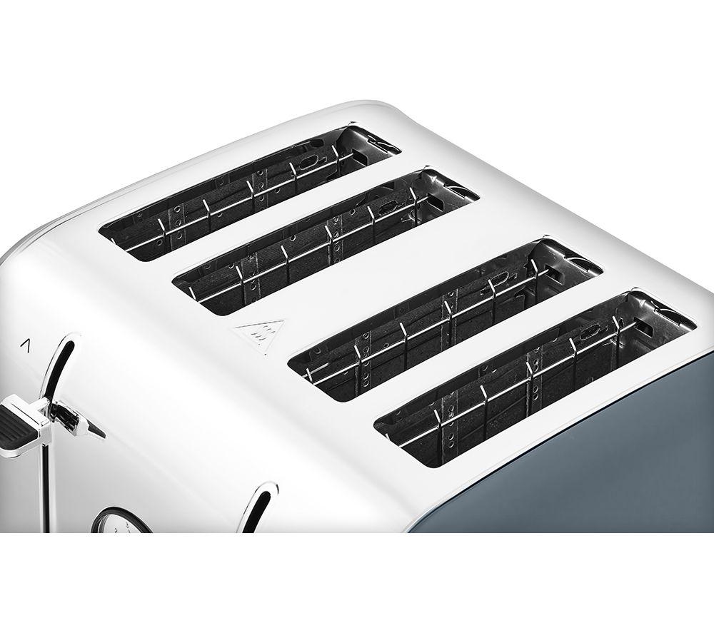 MORPHY RICHARDS Venture Retro 240335 4-Slice Toaster - Basalt image number 5 of 8