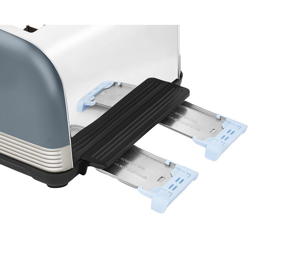 MORPHY RICHARDS Venture Retro 240335 4-Slice Toaster - Basalt image number 7 of 8