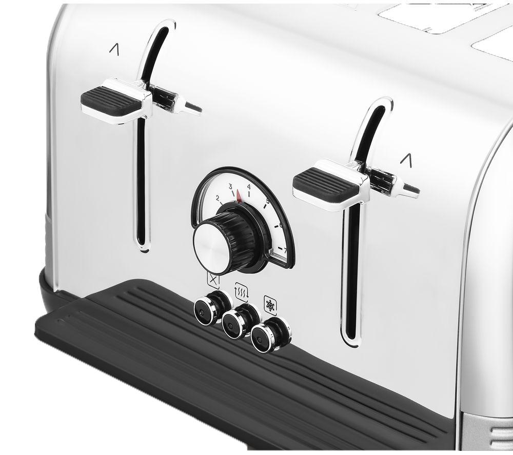 MORPHY RICHARDS Venture Retro 240333 4-Slice Toaster - Tungsten image number 2 of 5