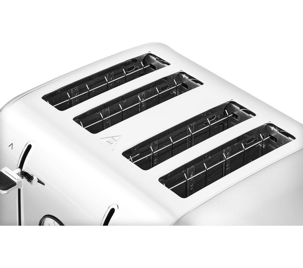 MORPHY RICHARDS Venture Retro 240333 4-Slice Toaster - Tungsten image number 3 of 5