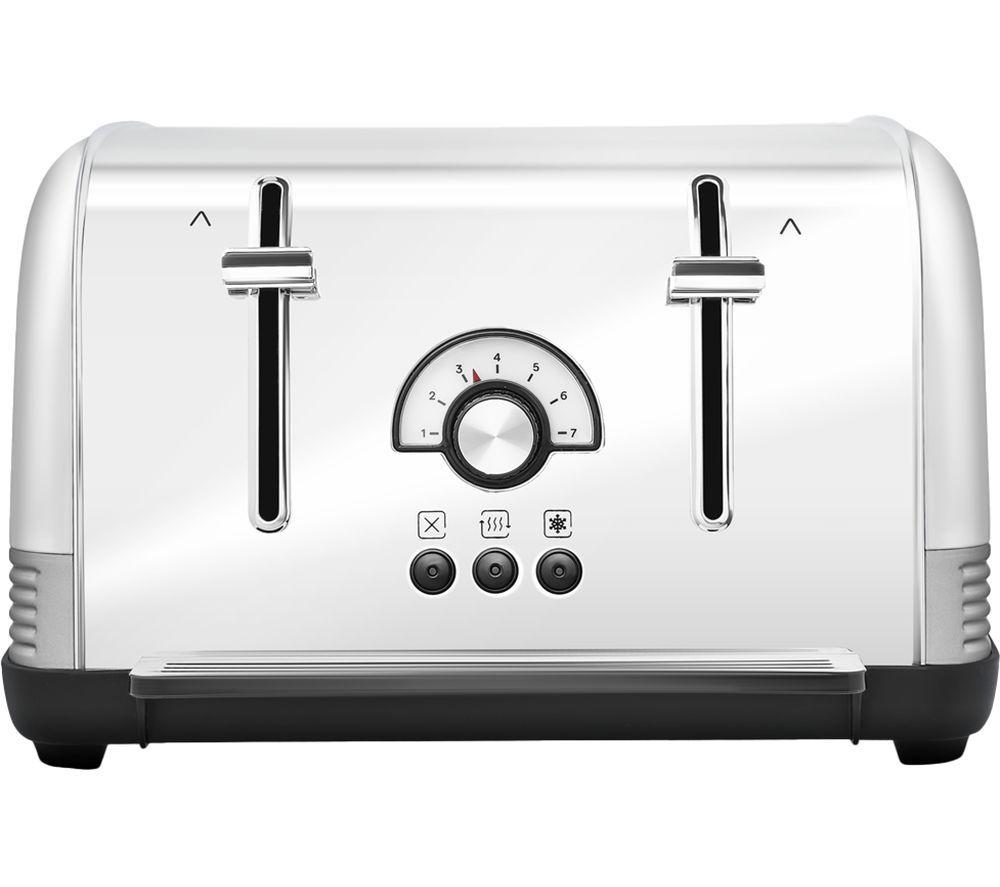 MORPHY RICHARDS Venture Retro 240333 4-Slice Toaster - Tungsten image number 4 of 5