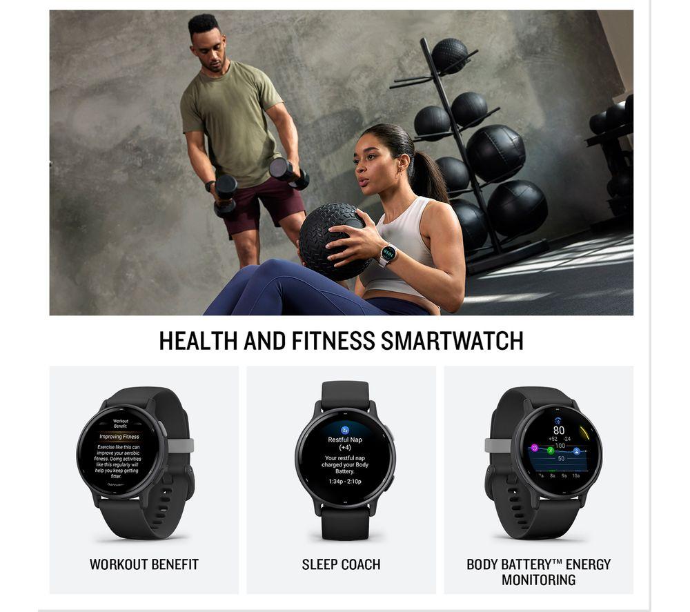 Garmin Vivoactive 5 3,05 cm (1.2) AMOLED Numérique 390 x 390