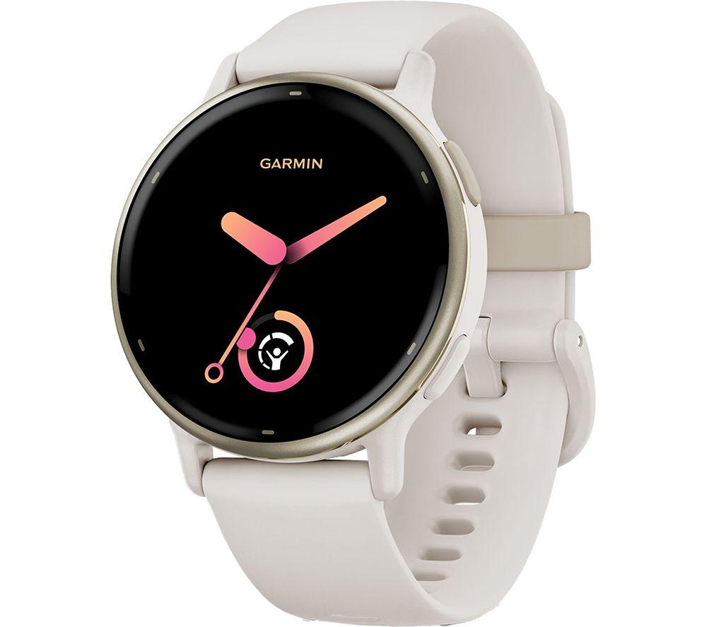 GARMIN vivoactive 5 Smart Watch - Cream Gold & Ivory, Gold,Cream