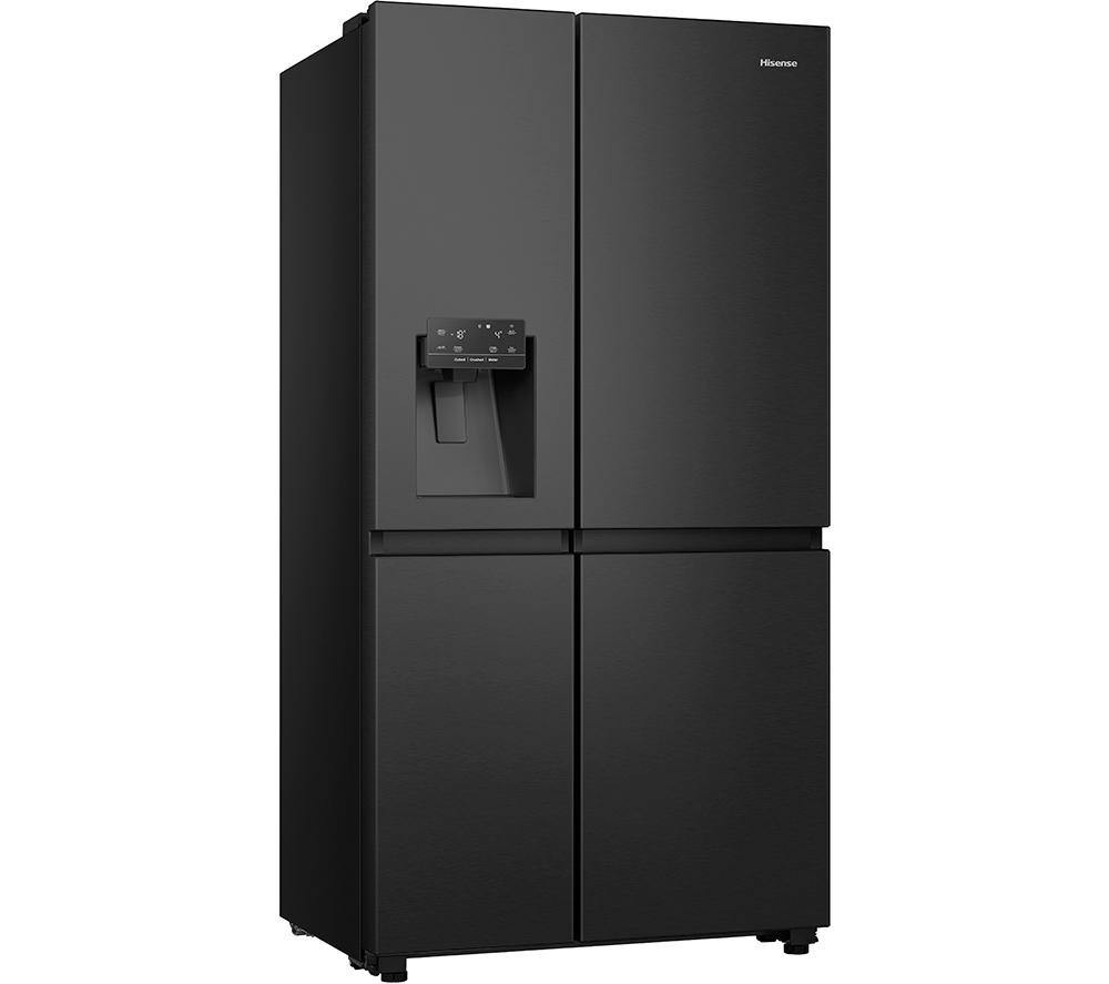 HISENSE PureFlat Infinite RS818N4IFE American-Style Smart Fridge Freezer - Black Stainless Steel image number 13 of 13