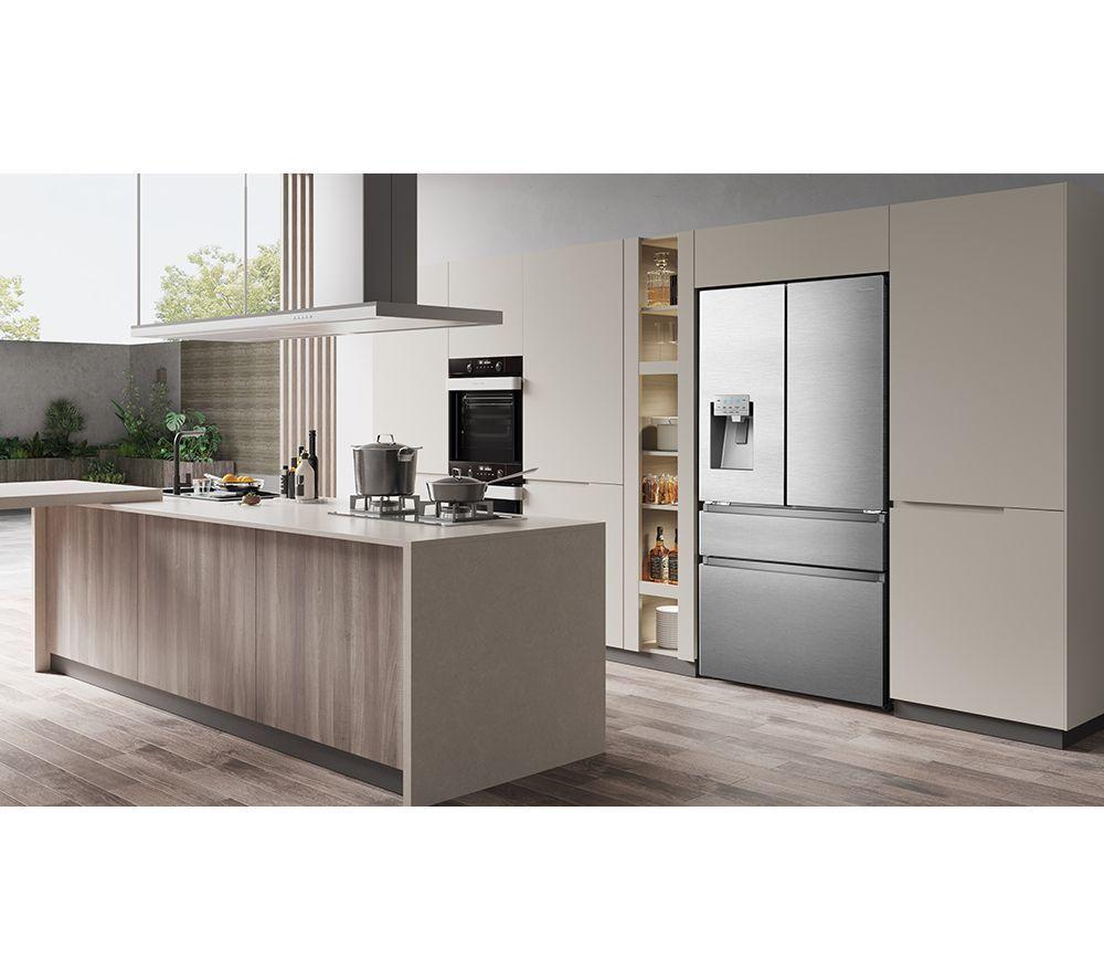 HISENSE PureFlat RF728N4SASE Smart Fridge Freezer - Stainless Steel image number 6 of 8